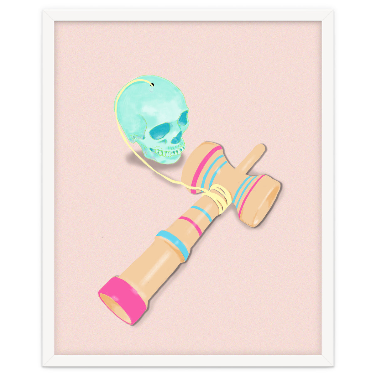 Skull kendama