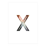 Letter X - (Impress) (Print Only) thumbnail