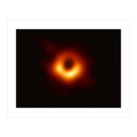 First Image of a Blackhole (Print Only)