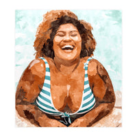 Curvy & Happy (Print Only)