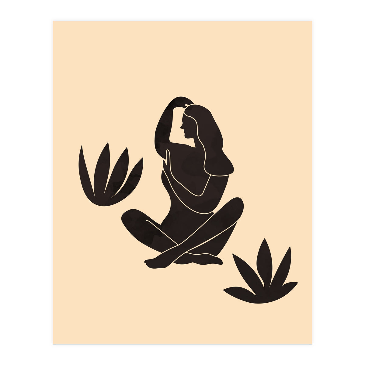 Female Body Line Art (Print Only)