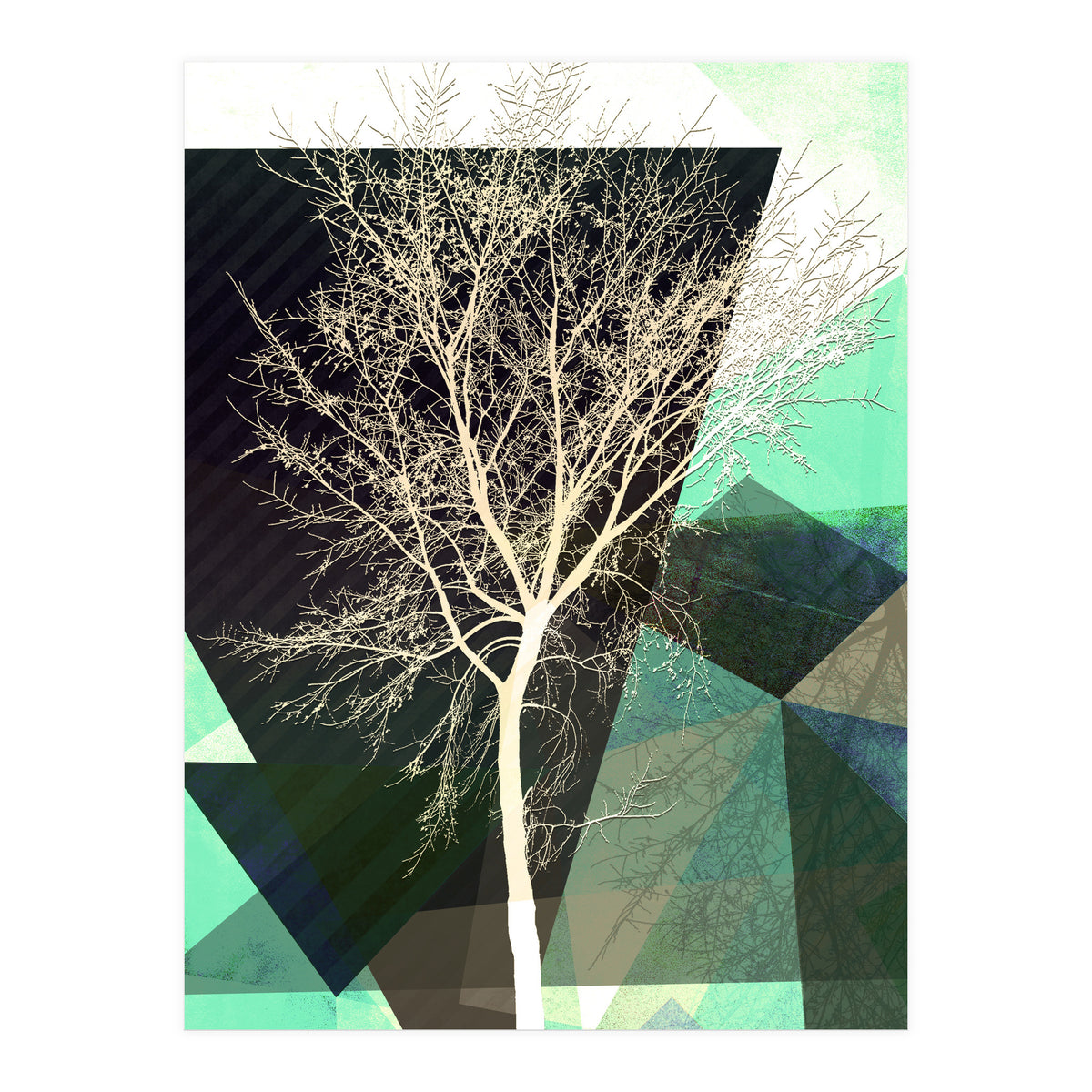 LONELY TREE I Portrait (Print Only)