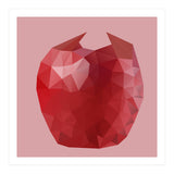 Apple Low Poly Art  (Print Only) thumbnail