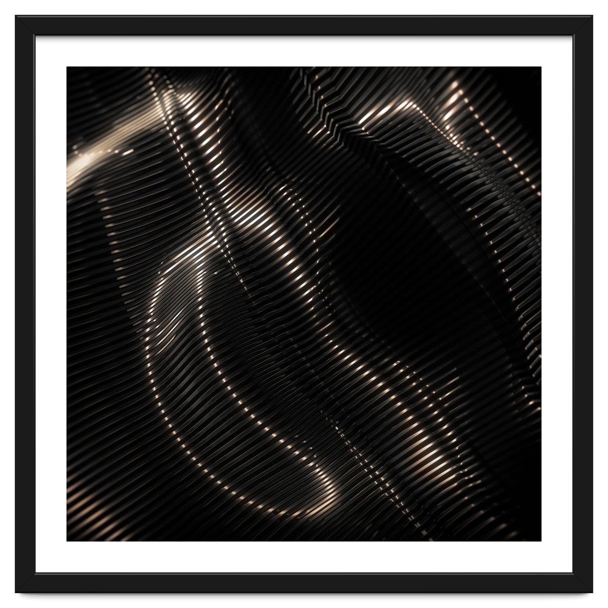 Black Steel Abstraction