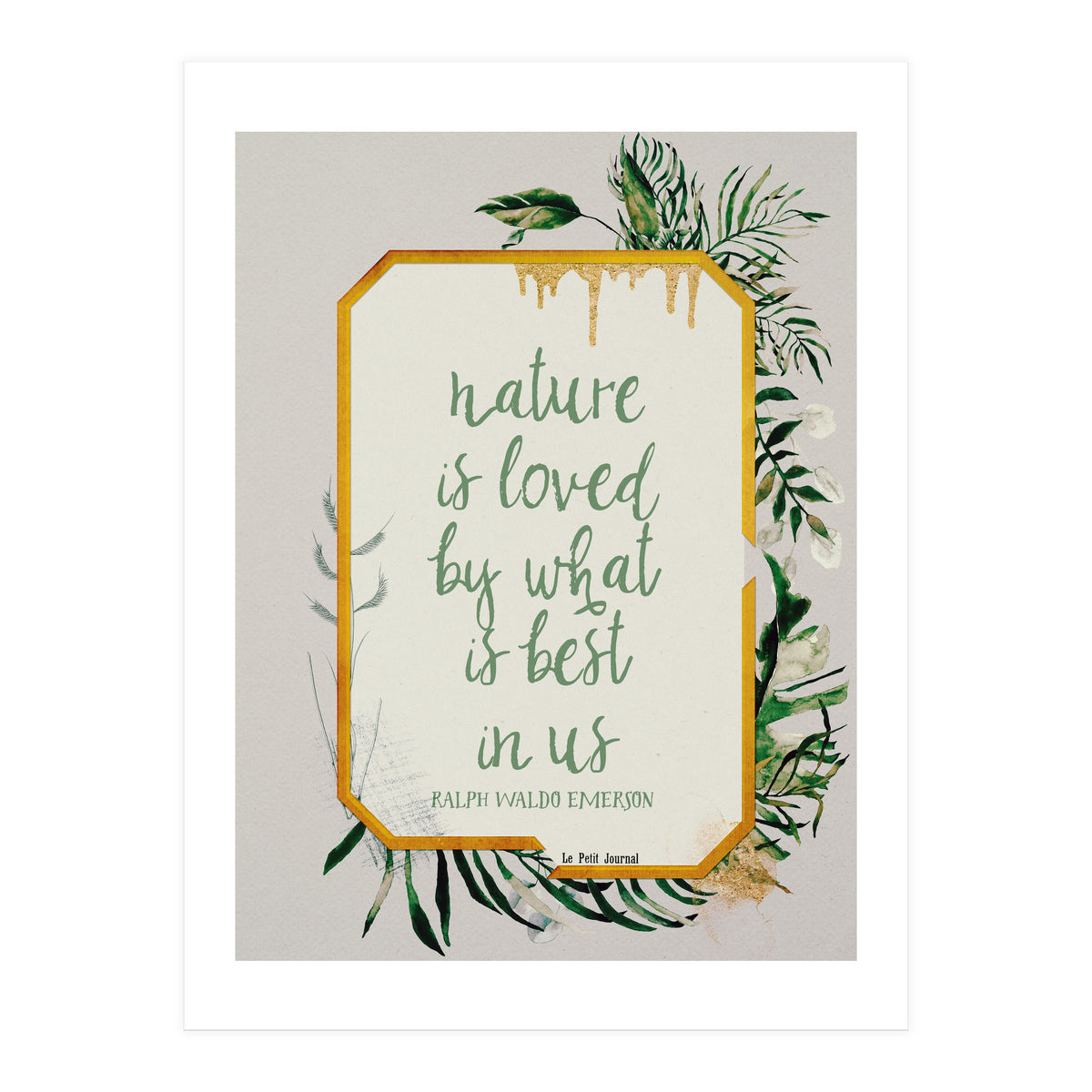 Nature (quote 1) (Print Only)