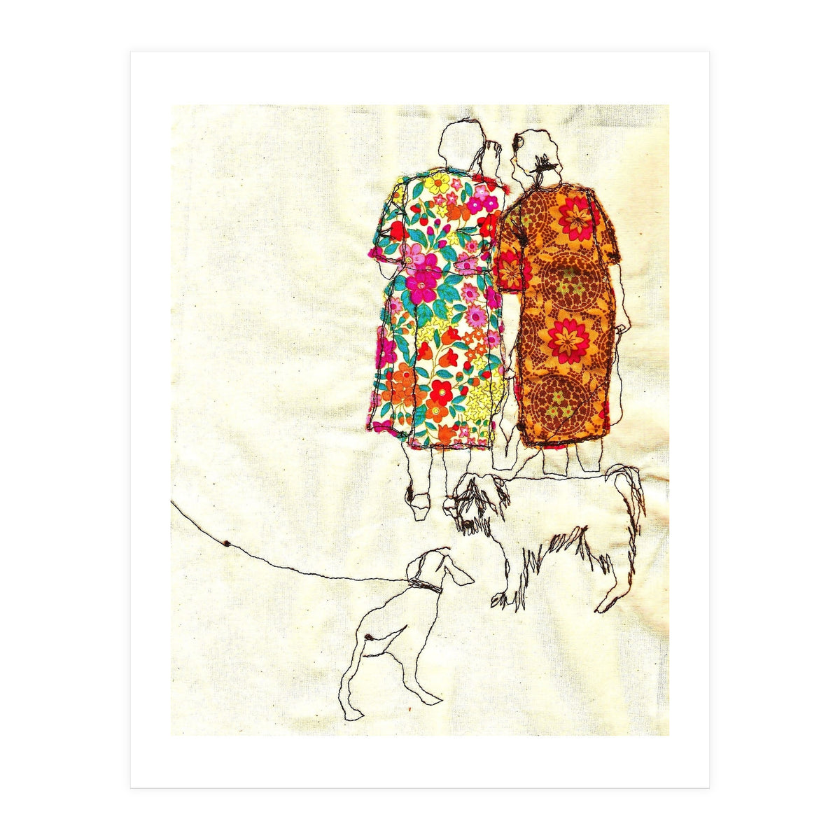 Old Ladies & Dogs  (Print Only)