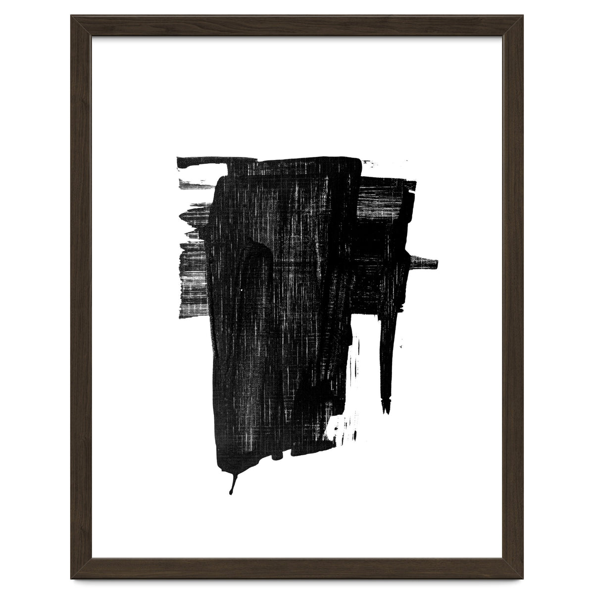 Minimalist Textured Brushstroke Art #2