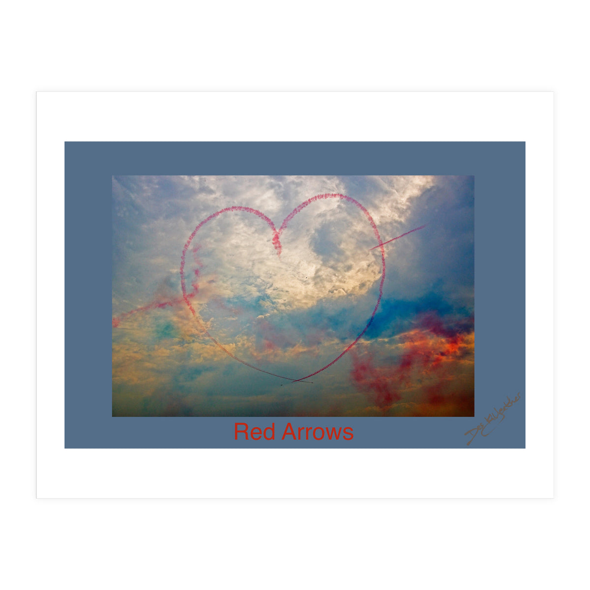 Myarthaus Poster Red Arrows 1 (Print Only)