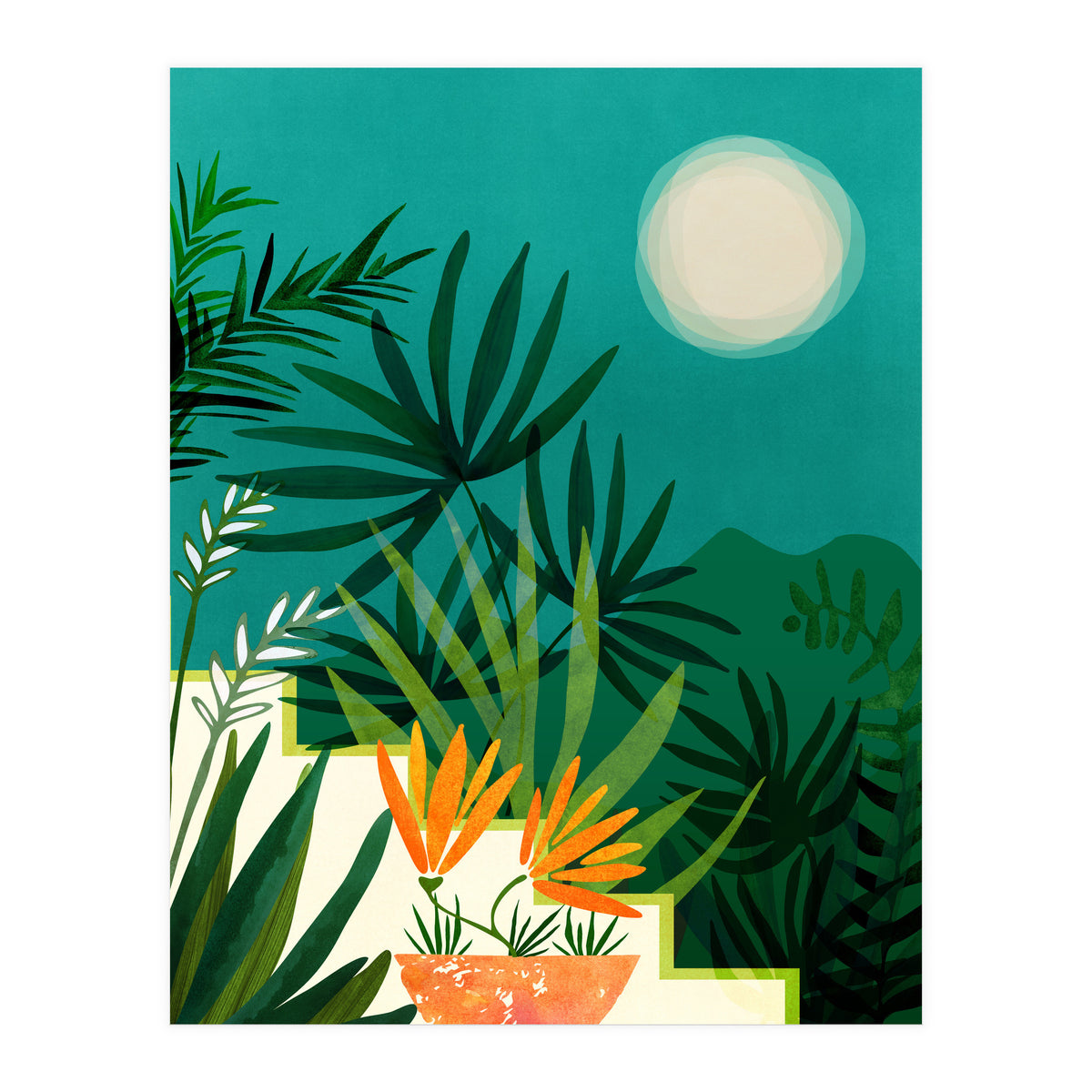 Tropical Moonlight (Print Only)