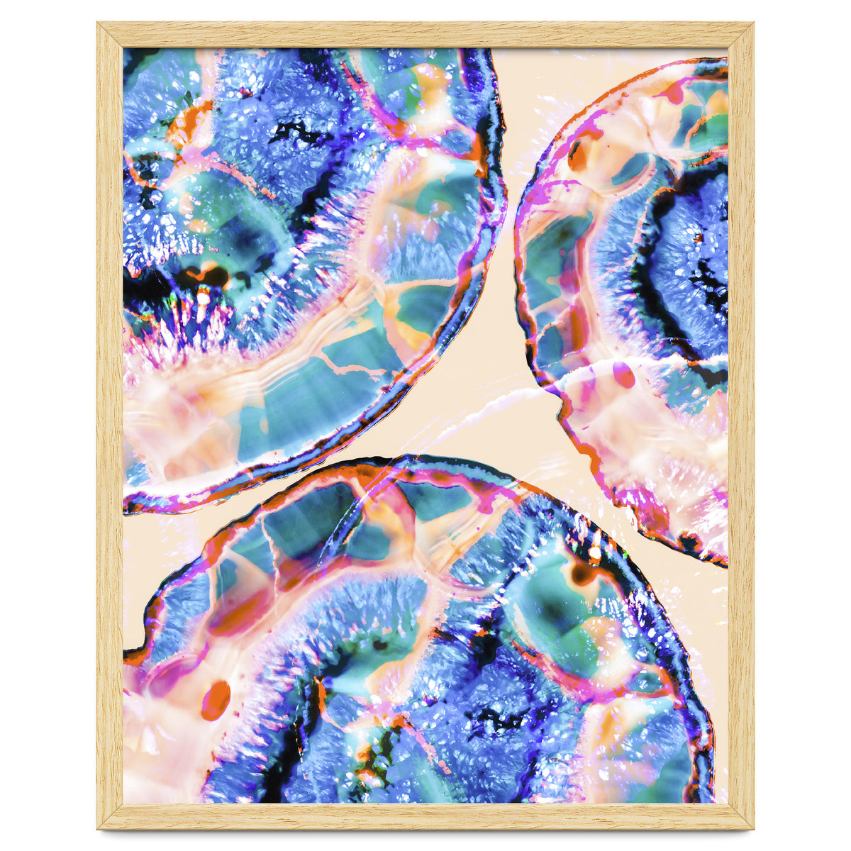 Abstract Agate Painting