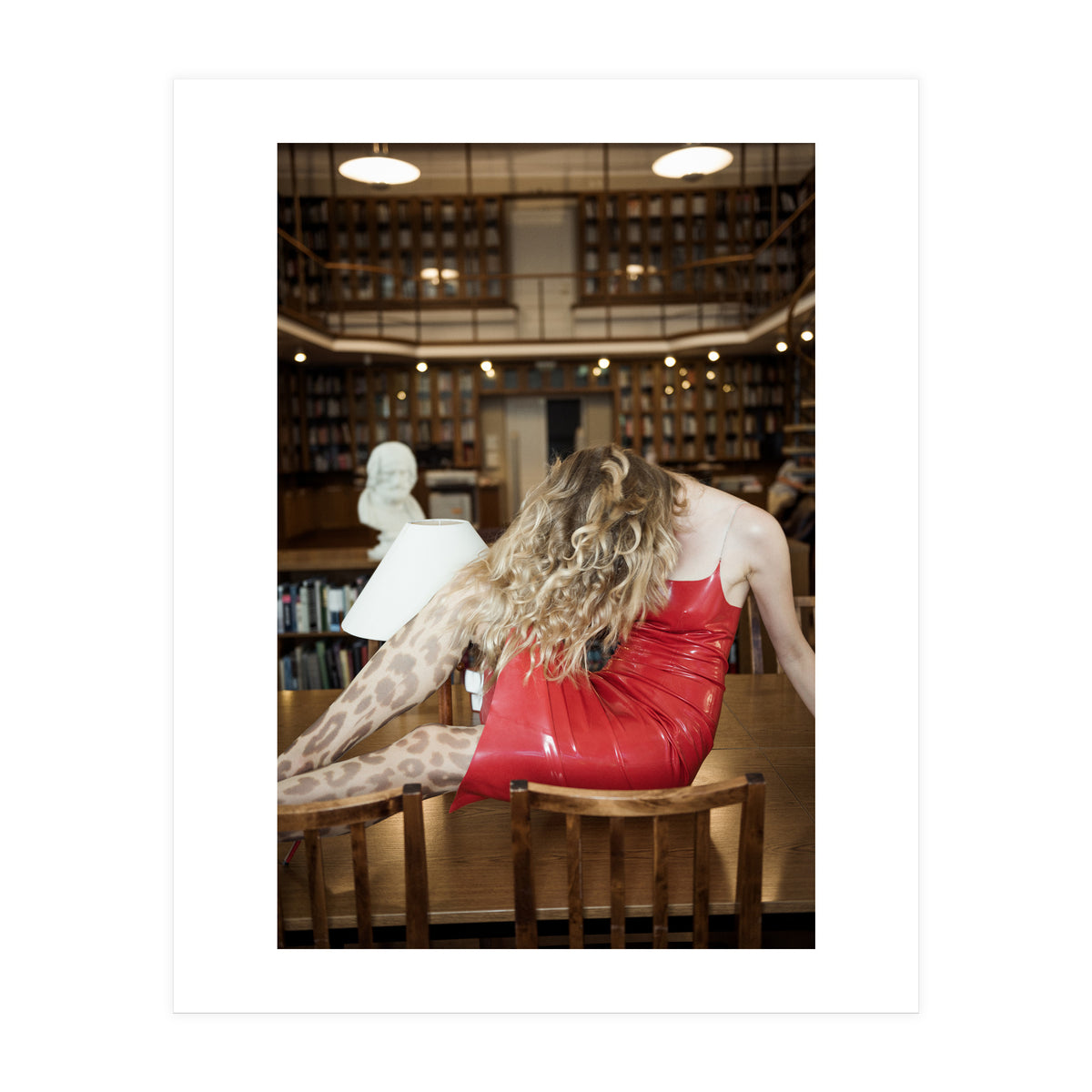 Lady in Red (Print Only)