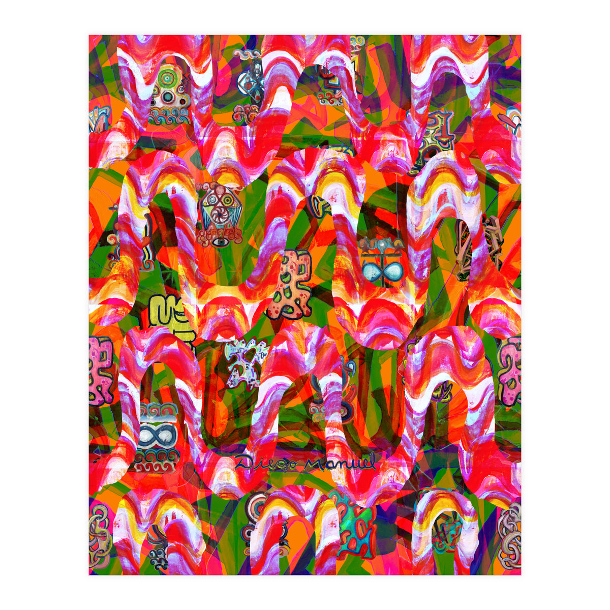 Pop Abstract 11 (Print Only)