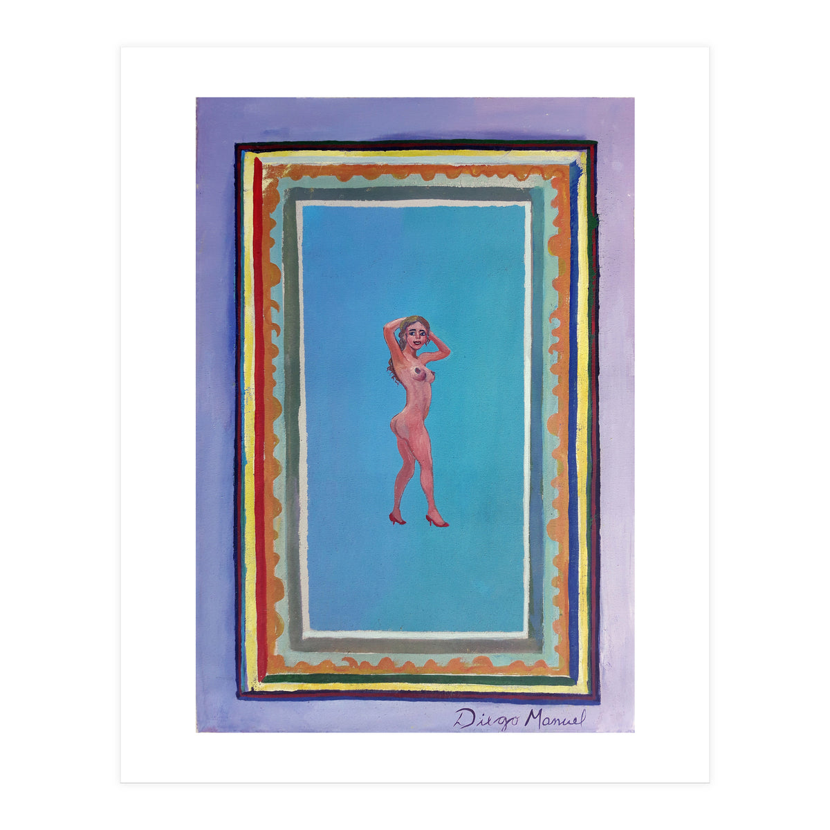 Chica de Calendario (Print Only)