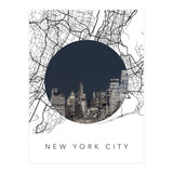 New York City Streets Collage (Print Only) thumbnail