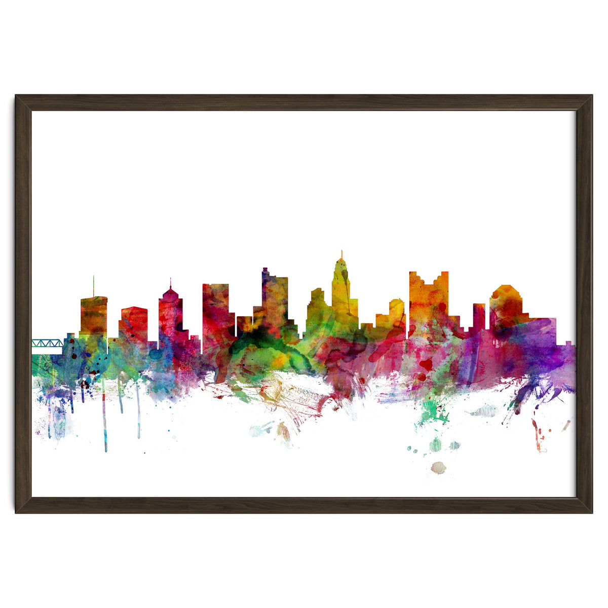 Columbus Ohio Skyline