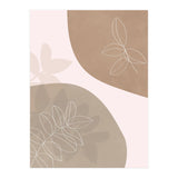 Abstract Neutral Line Art Drawing (Print Only) thumbnail