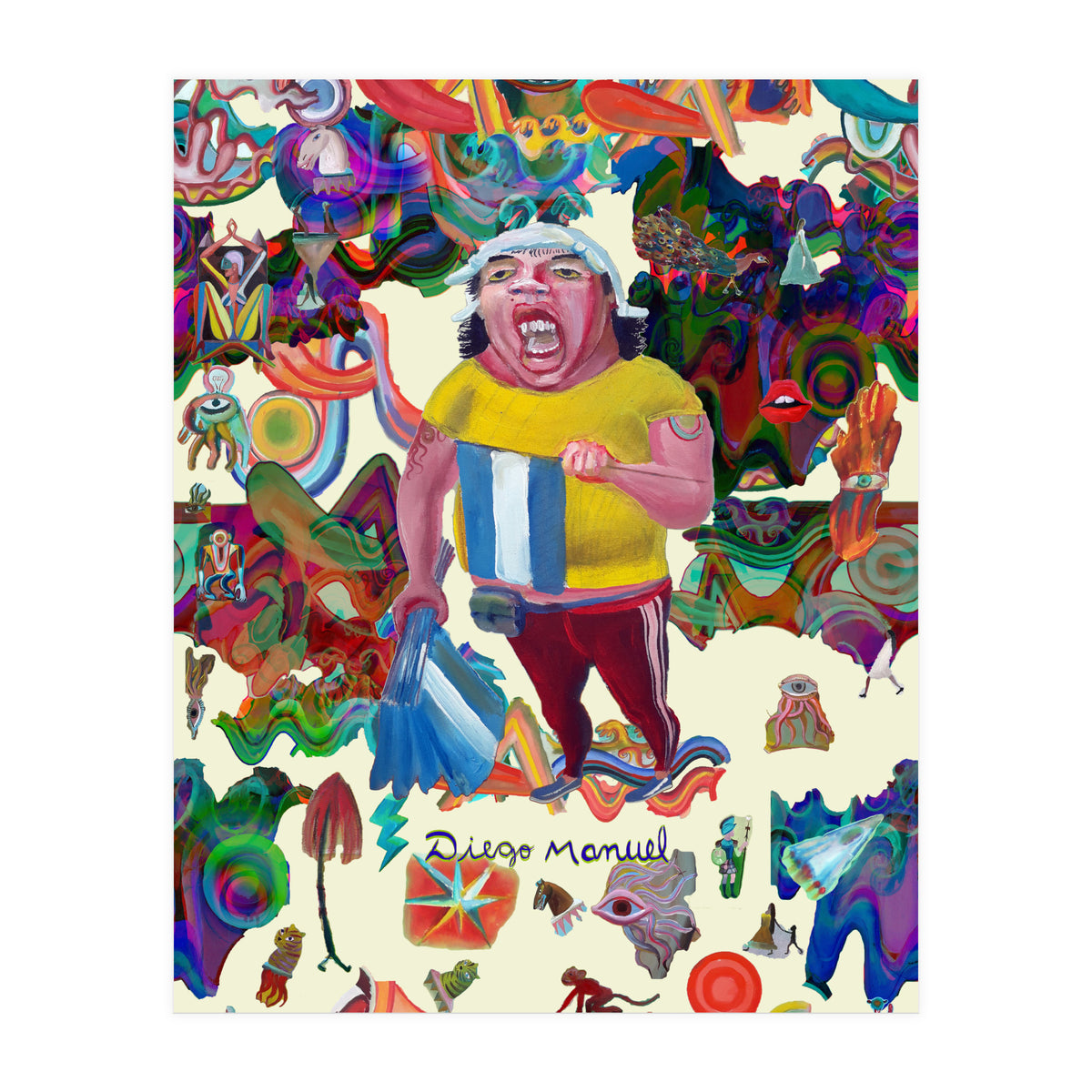 Graffitis 2021 Tapiz 50 B (Print Only)