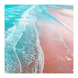 Sea Blue And Rose Gold (Print Only) thumbnail
