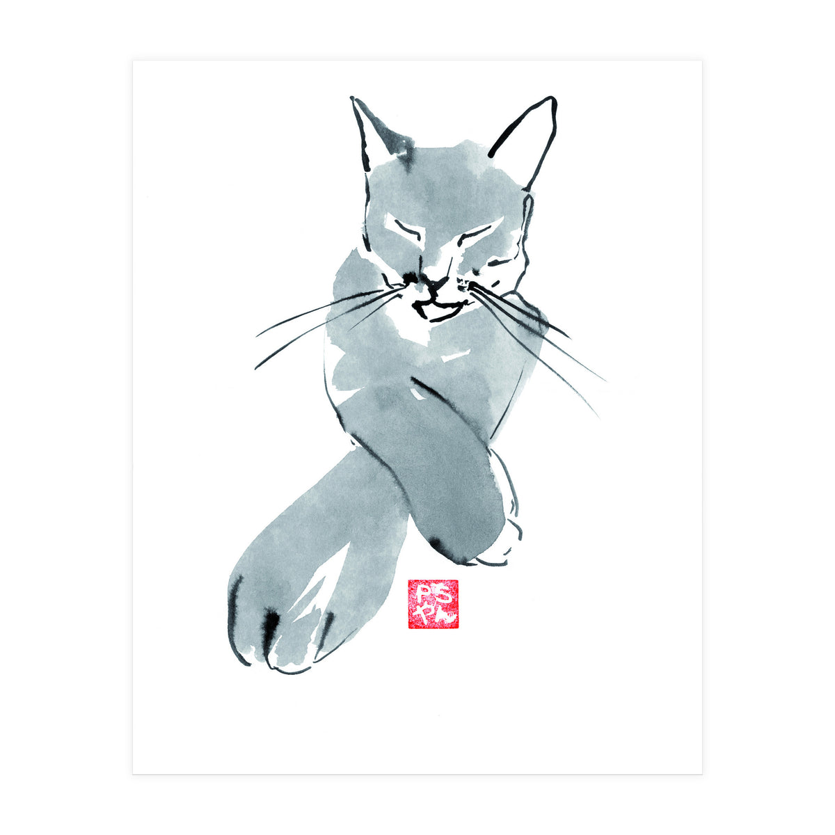 pattes croisées (Print Only)