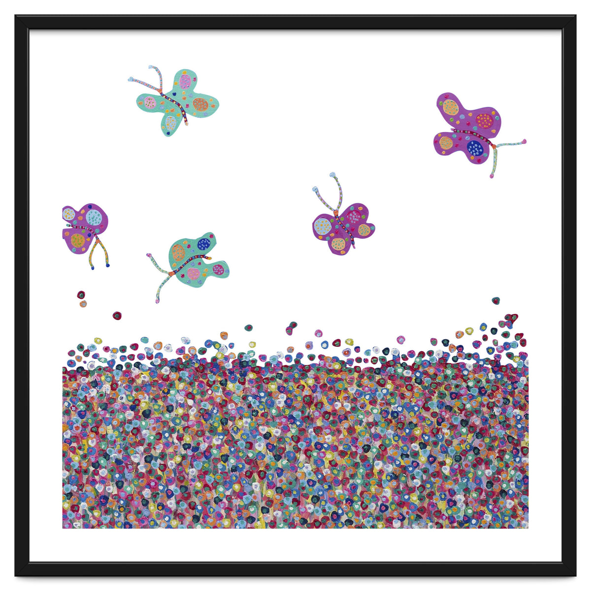 Butterflies Are Free (white)