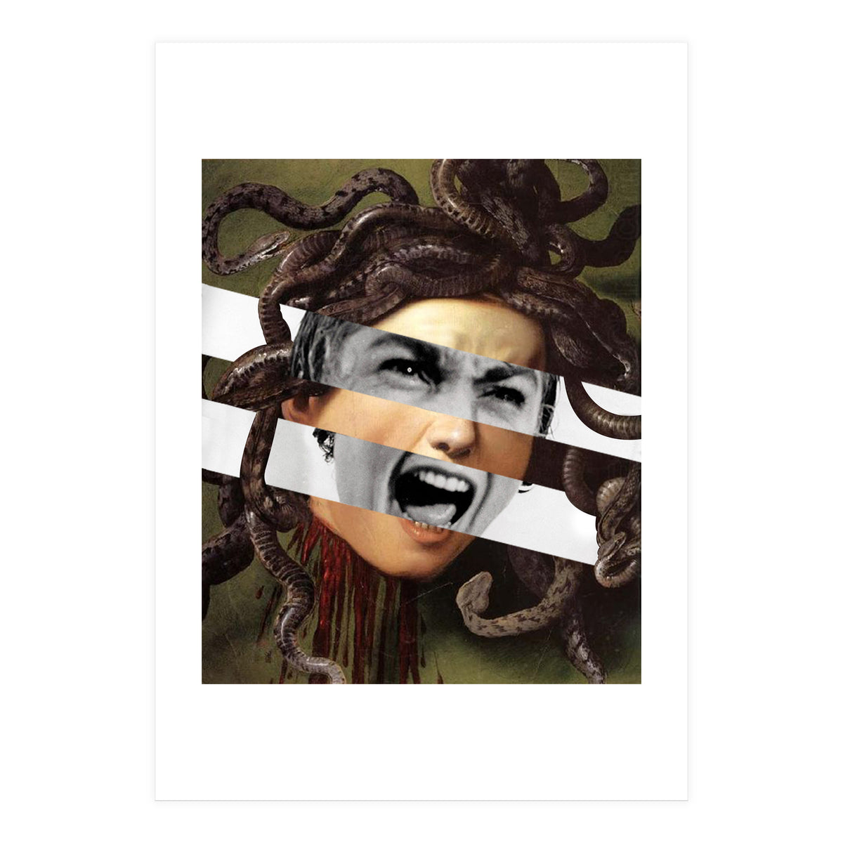 Caravaggio's Medusa & Psycho (Print Only)