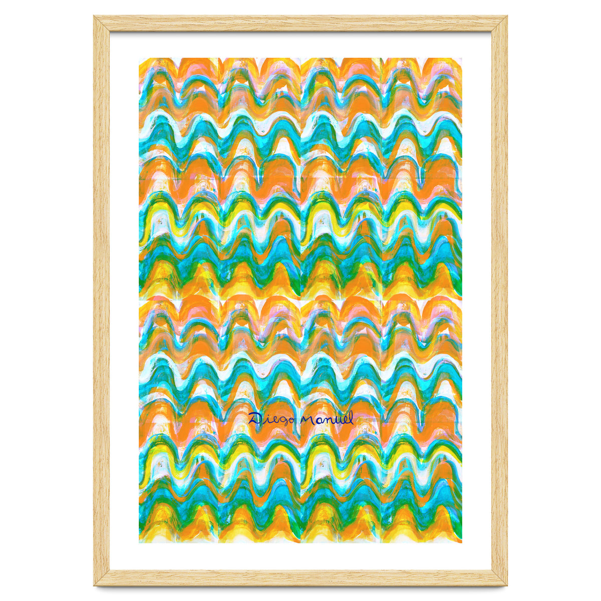 Pop abstract color full