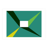 Geometric Shapes No. 27 - green, yellow & lime (Print Only) thumbnail