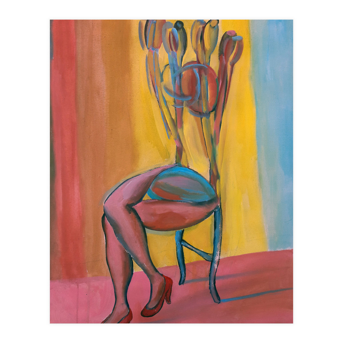 Silla Piernas (Print Only)