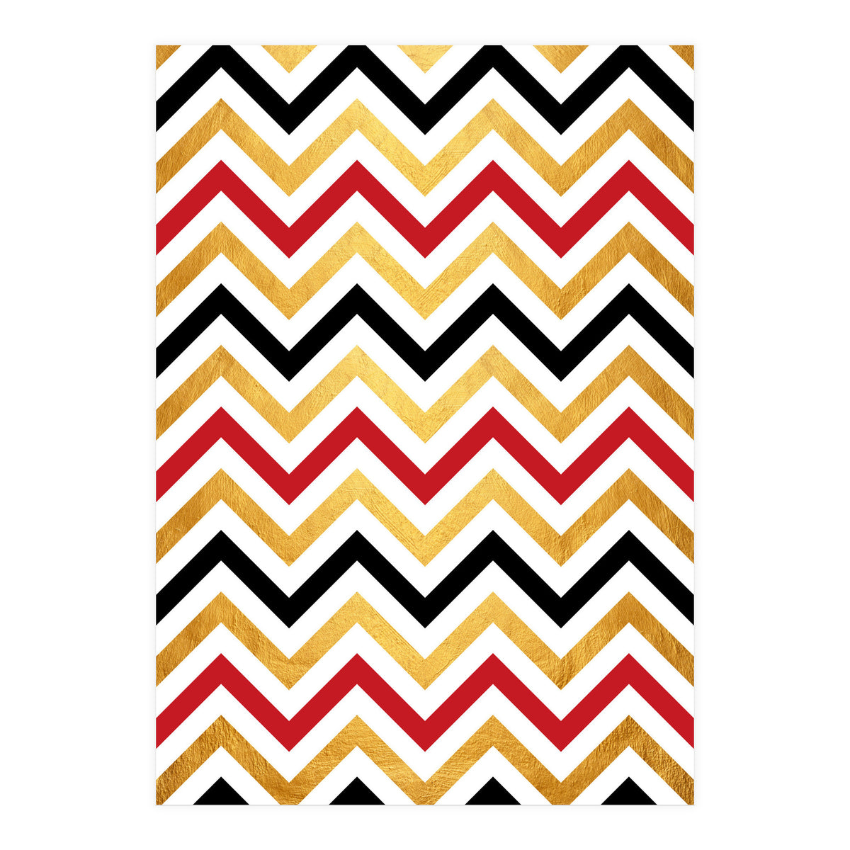 Chevron Golden II (Print Only)