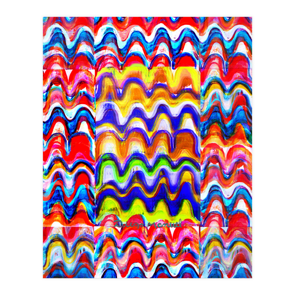 Pop abstract color full (Print Only)
