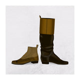 Vintage shoes (Print Only) thumbnail