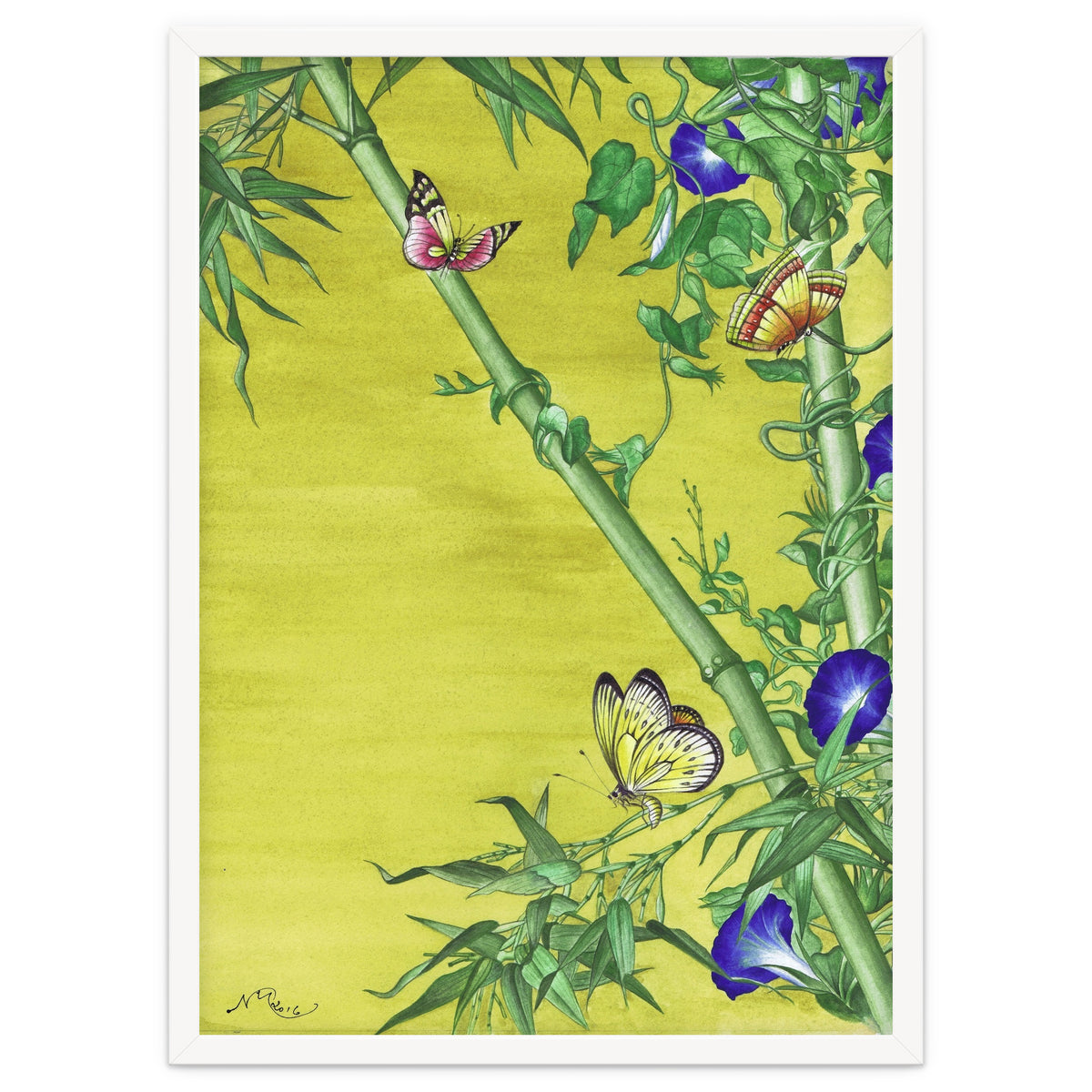 Butterflies & Bamboo