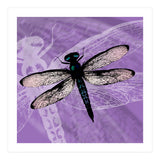 Blue dragonfly vector (Print Only) thumbnail