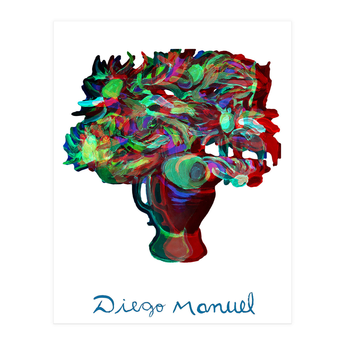 Florero Fondo 1 (Print Only)