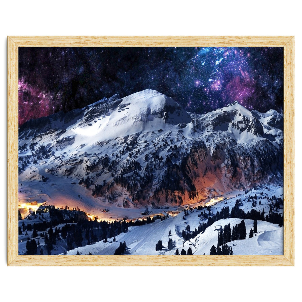 Mountain CALM IN space view