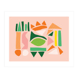 Watermelon Punch Abstract Art (Print Only) thumbnail
