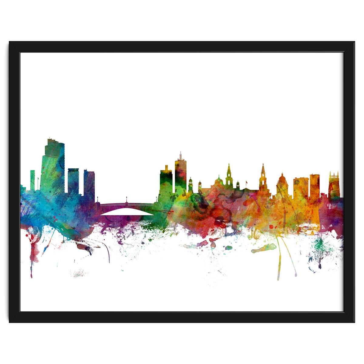 Leeds England Skyline