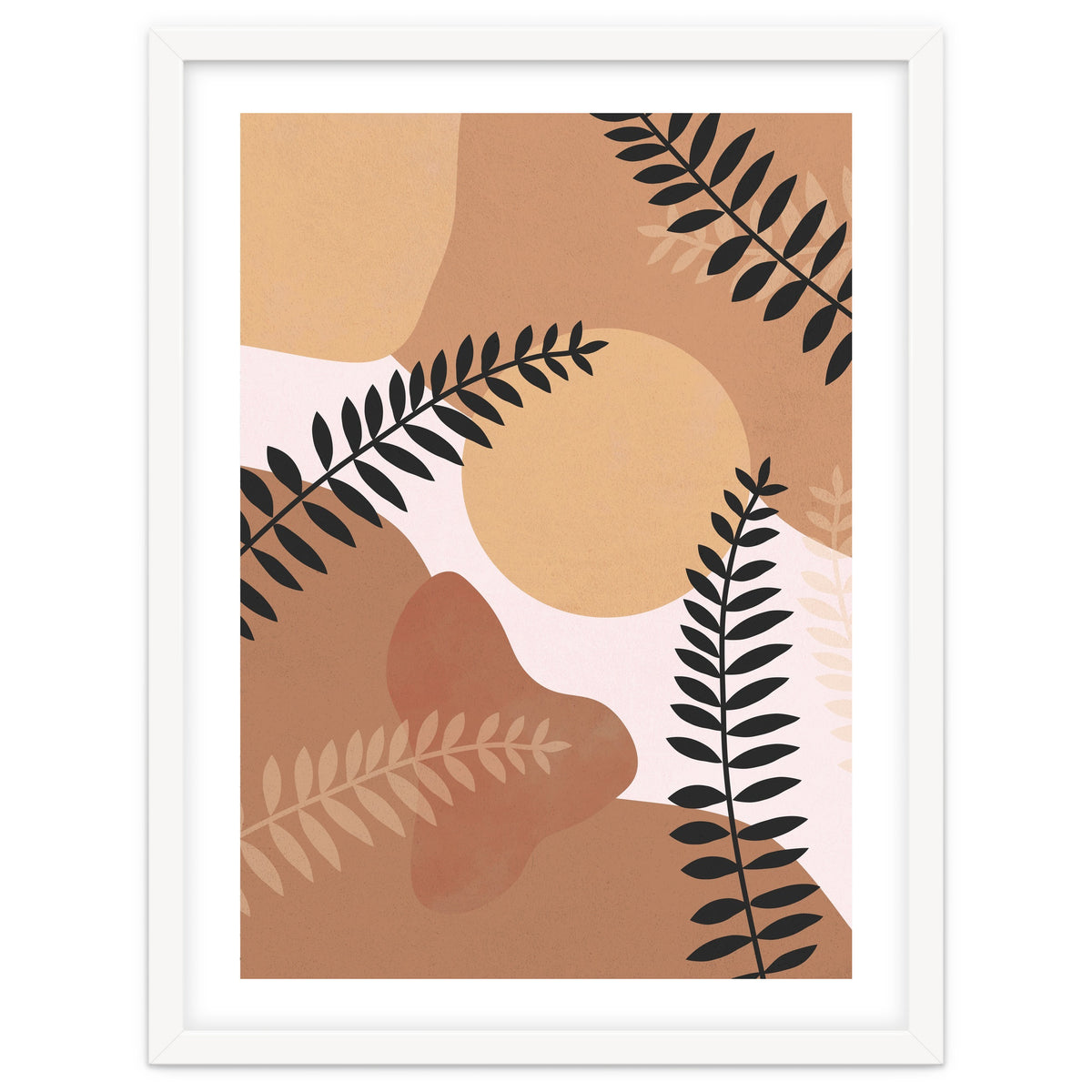 Boho Fern Leaves