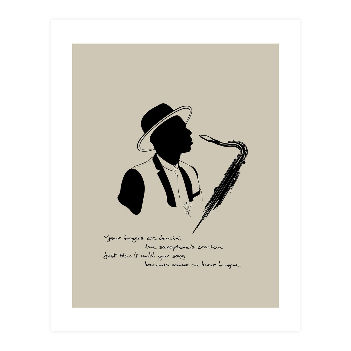 Jazz Man 3 (Print Only)