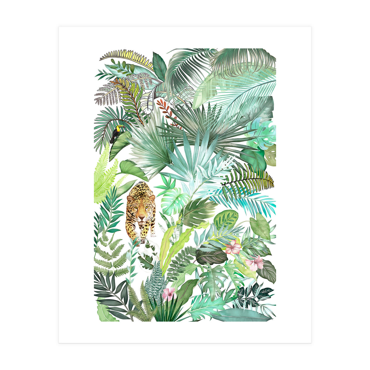 Jungle Leopard 03 (Print Only)