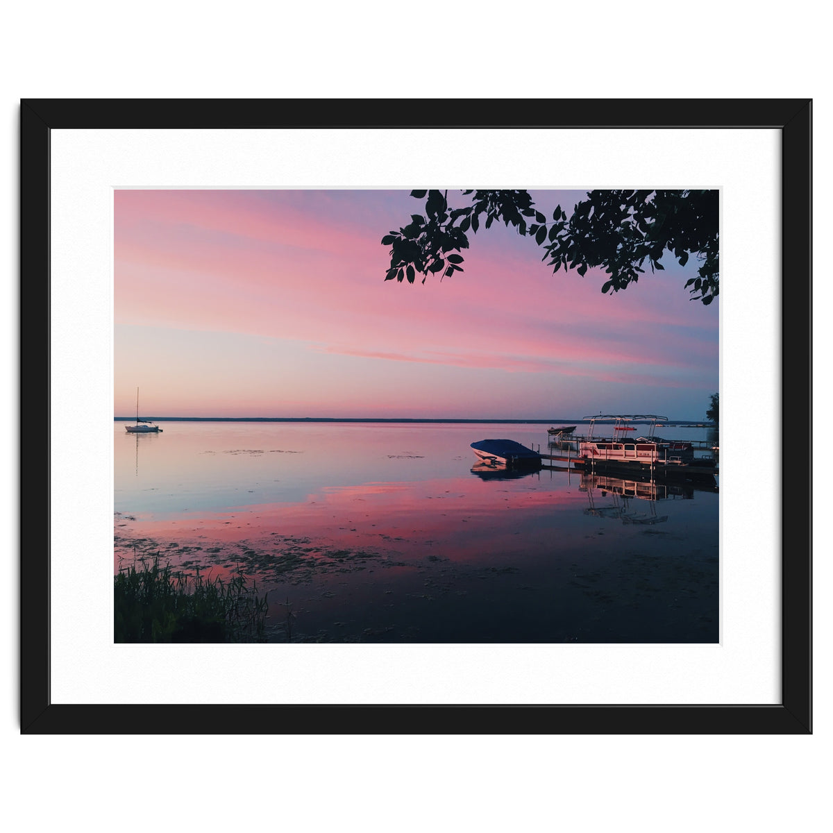 Magic hour on the lake