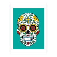 Colorful Skull III (Print Only)