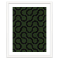 My Favorite Geometric Patterns No.33 - Deep Green