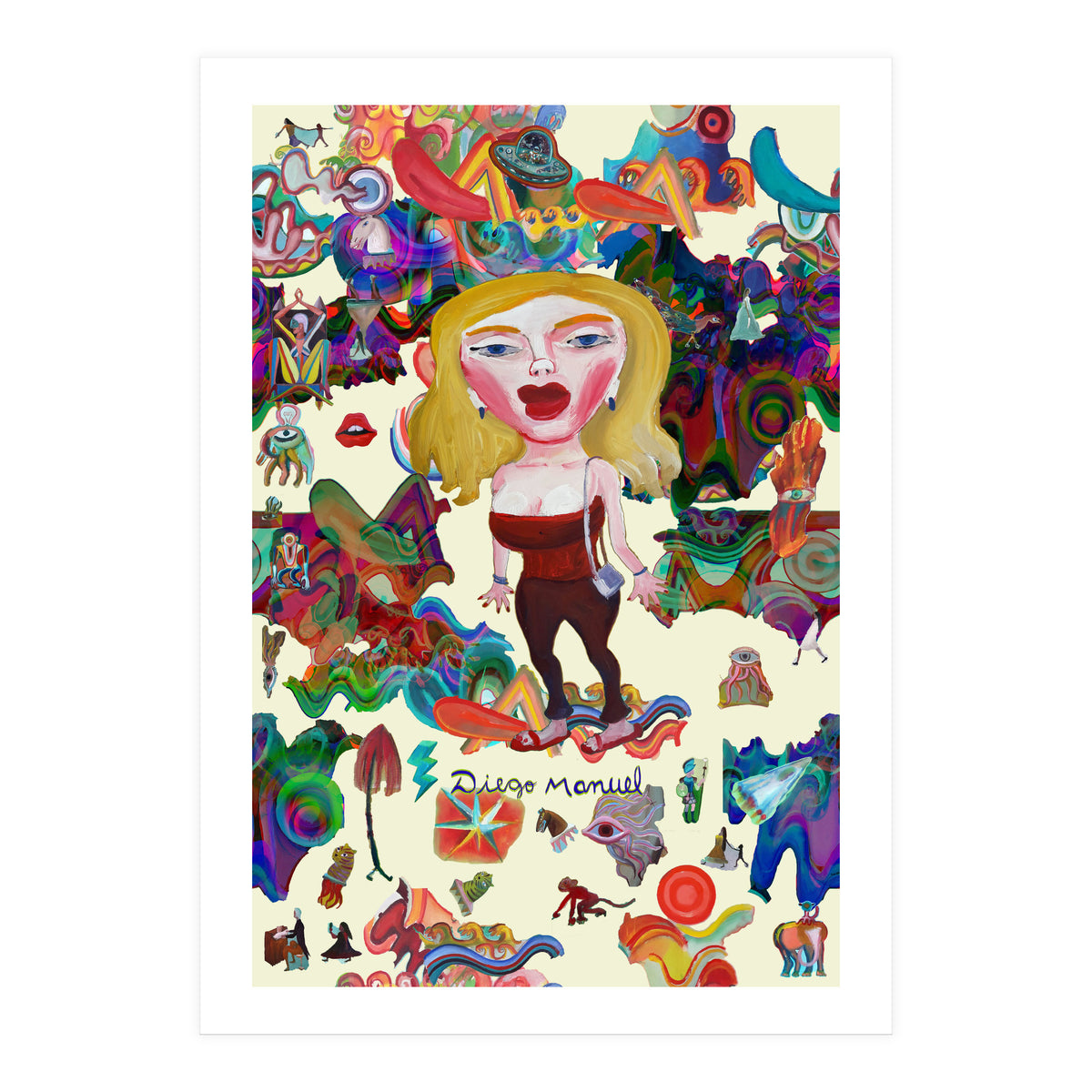 Graffitis 2021 Tapiz 51 B (Print Only)