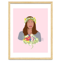 Girl In Wreath 1