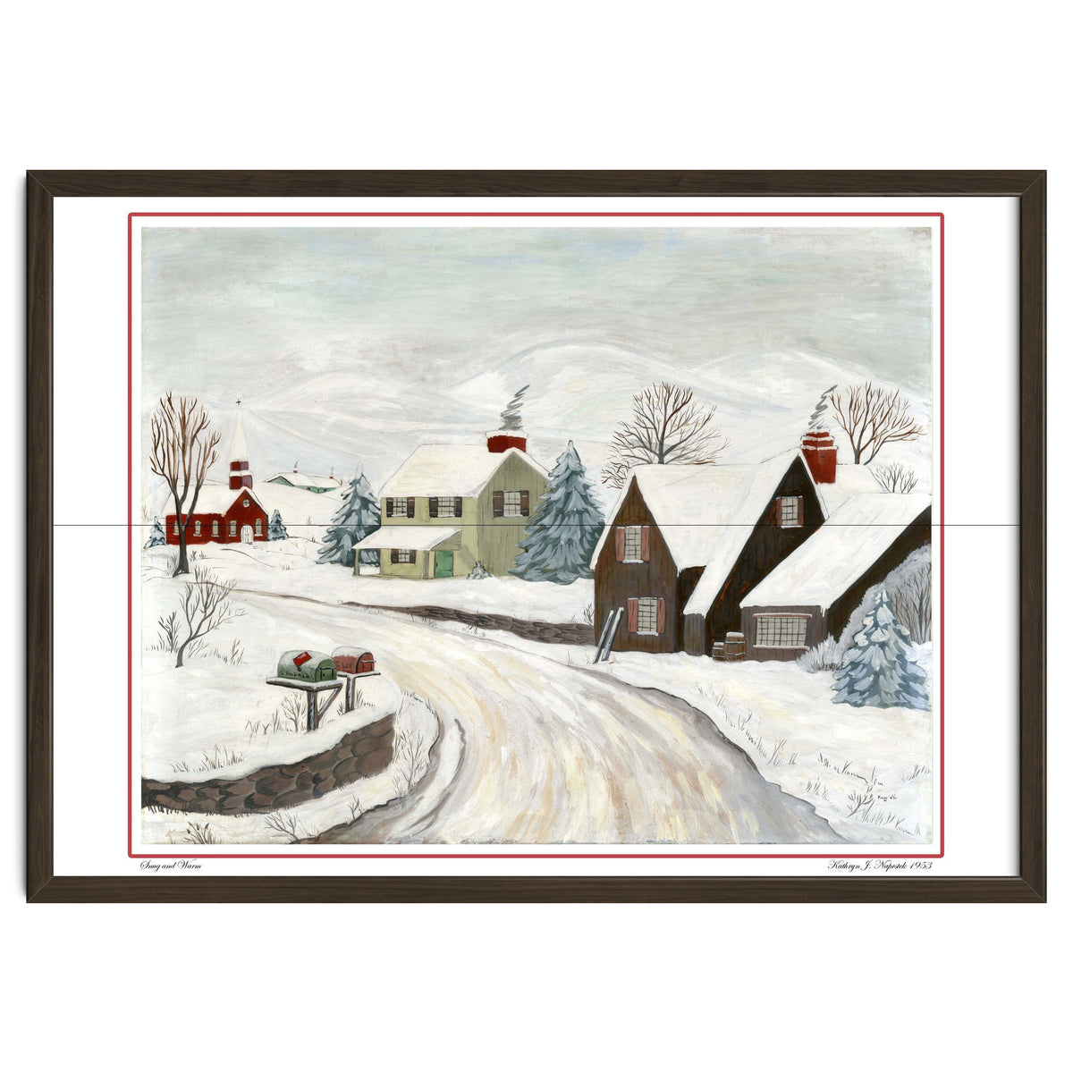 Snug & Warm Watercolor