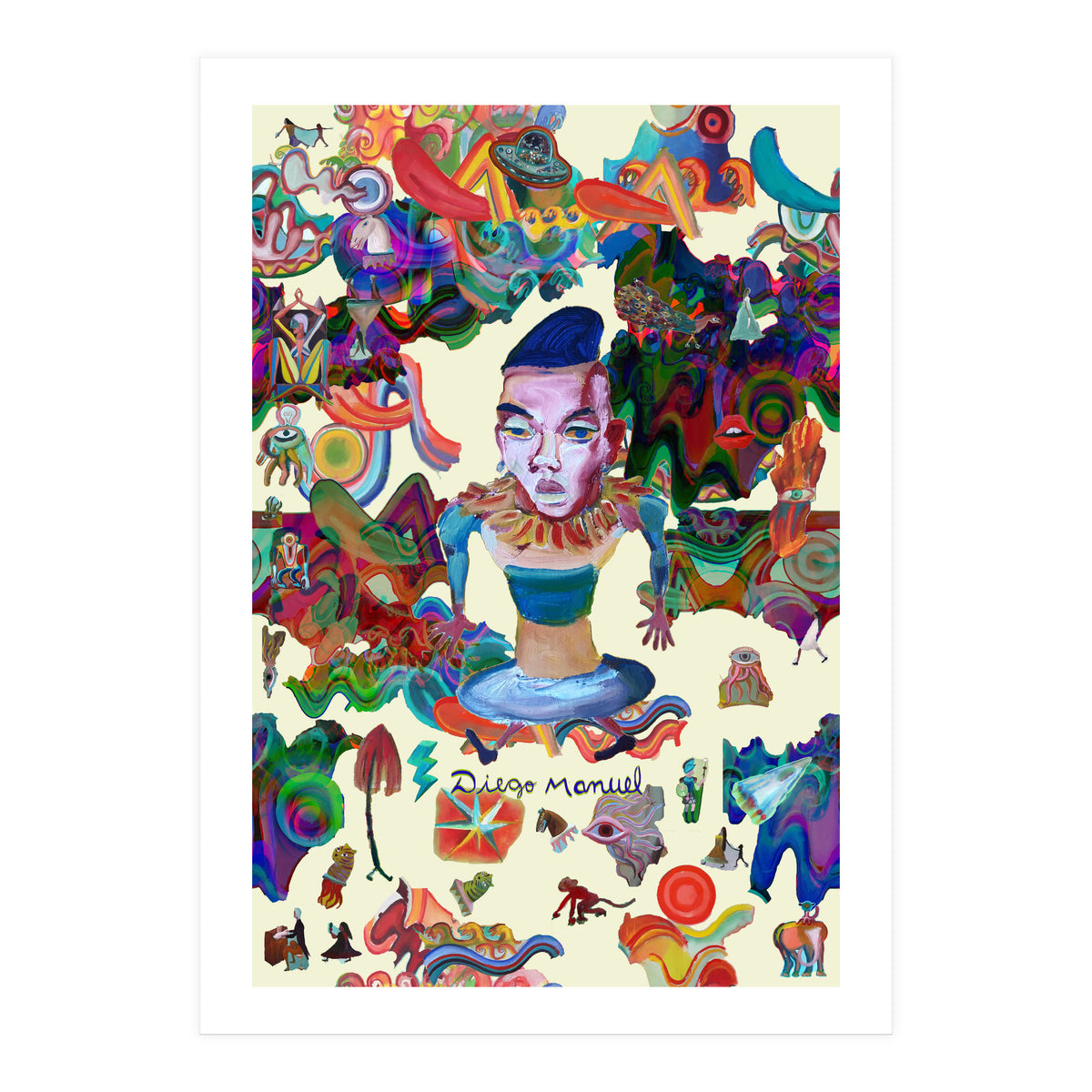 Graffitis 2021 Tapiz 54 B (Print Only)