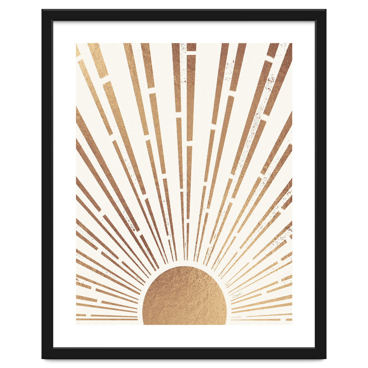 Sun Shines Inside You Gold