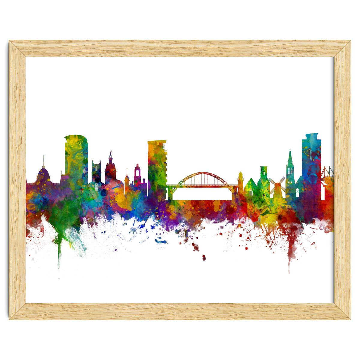 Sunderland England Skyline