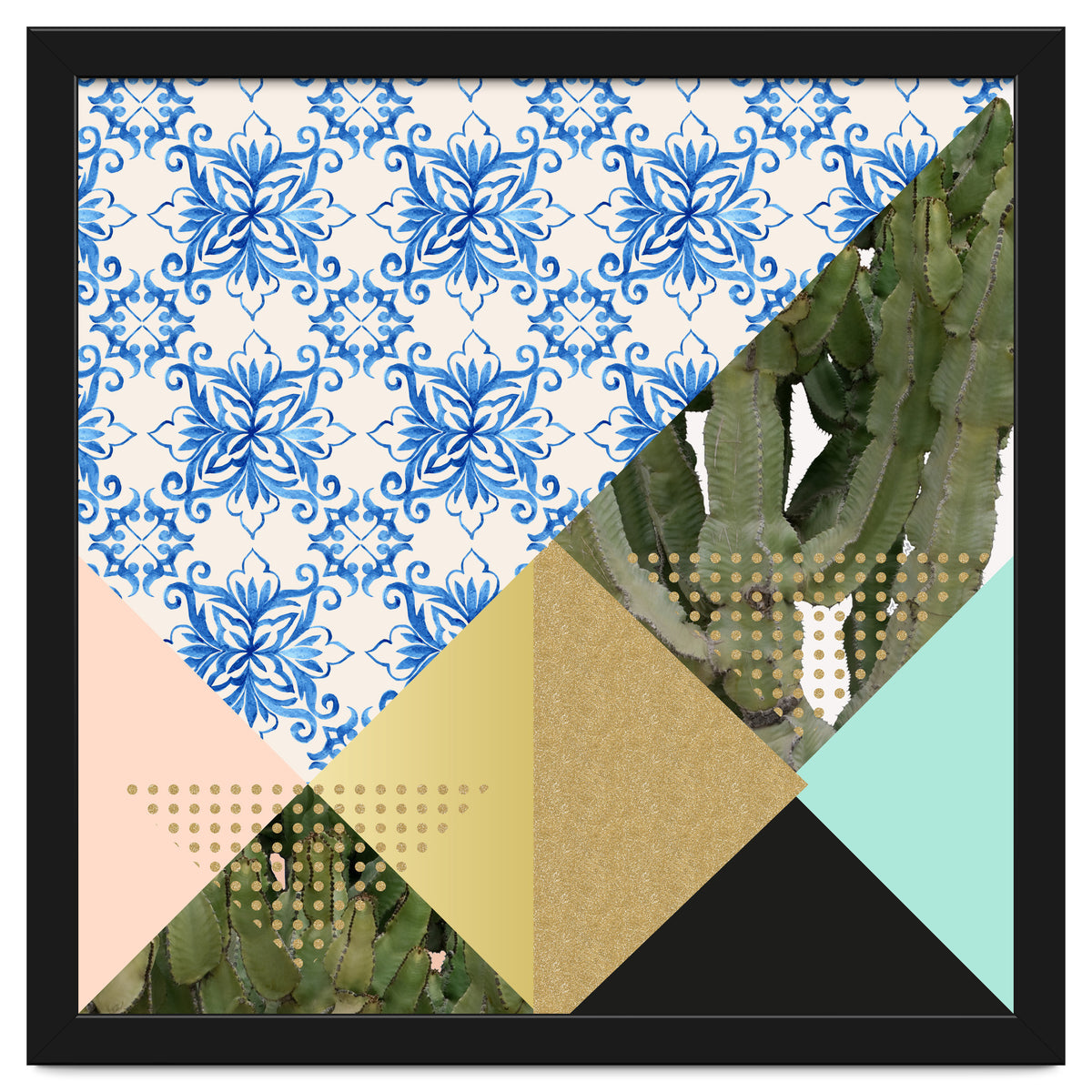 Geometric shapes of patterns and nature I